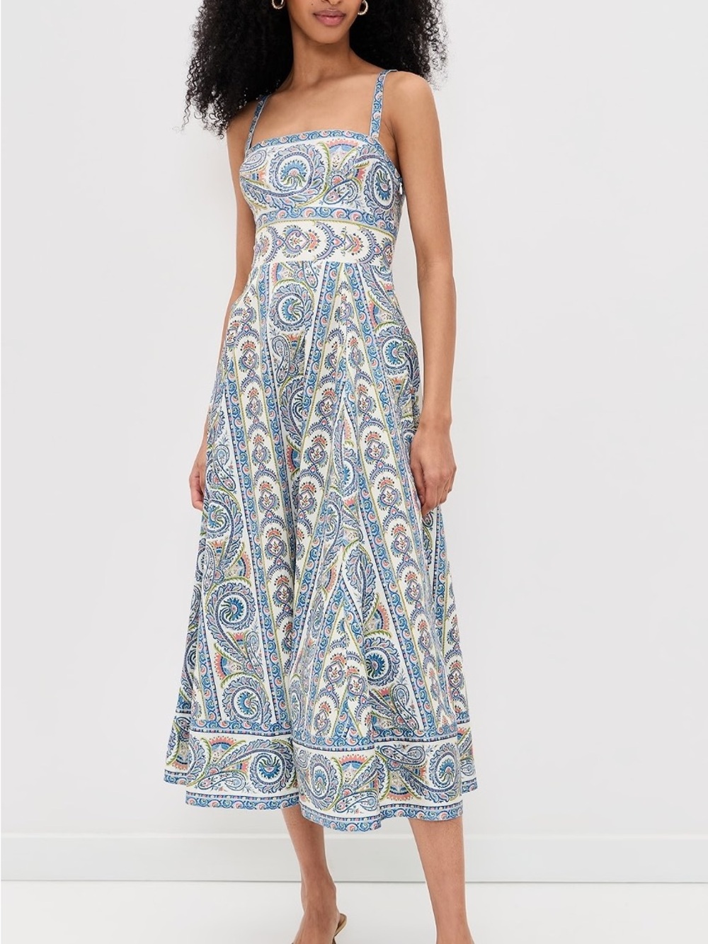 NWT Hill House Margot Dress in Corsica Paisley Sz XS